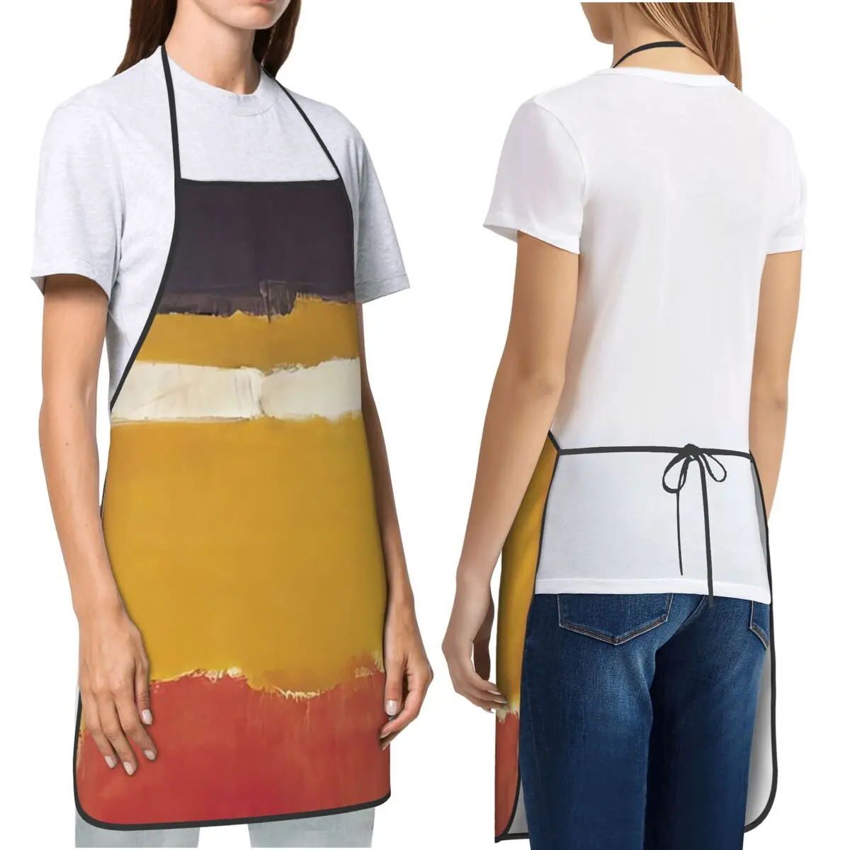 Number 24 (Untitled) - 1951 - Mark Rothko Apron Chef Cooking Cuisine Baking Tablier Bib Kitchen Pinafore for Women Men