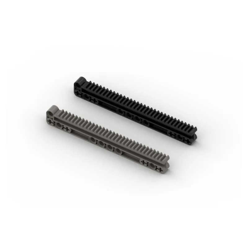 5pcs MOC compatible 18942 building block parts, rack and groove components, DIY technology parts