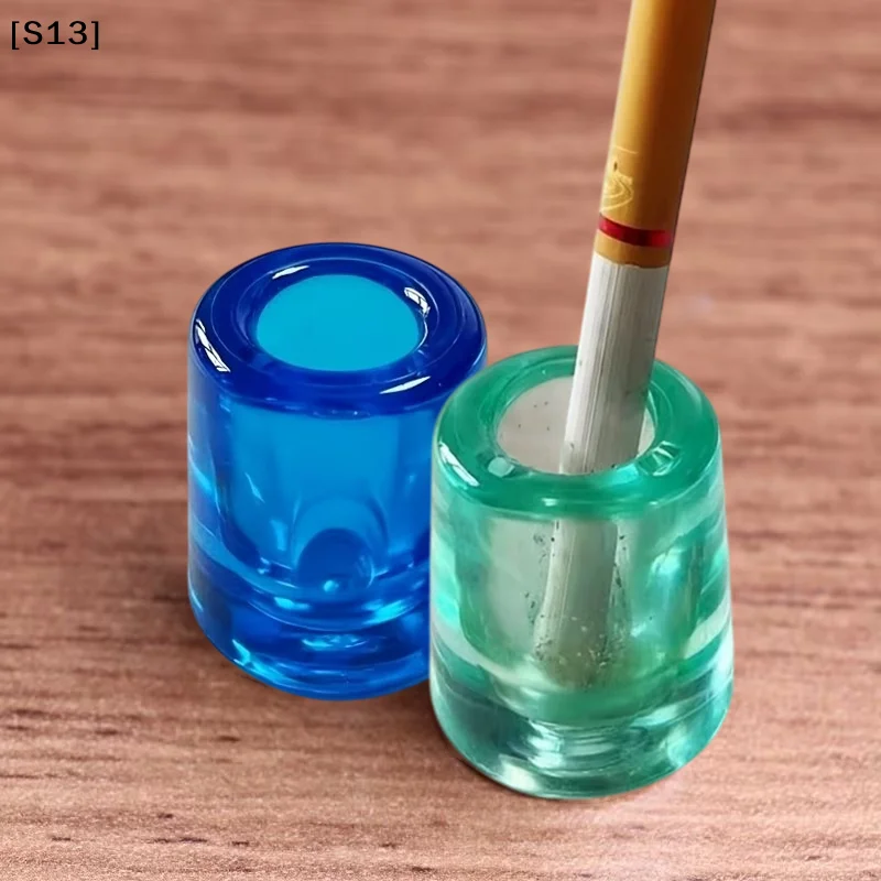 Cigarette Butt Extinguisher Heat-Resistant Fire Stop Plug | Ashtray | Multi-Functional Pen Holder & Toothbrush Holder[Q]Q@