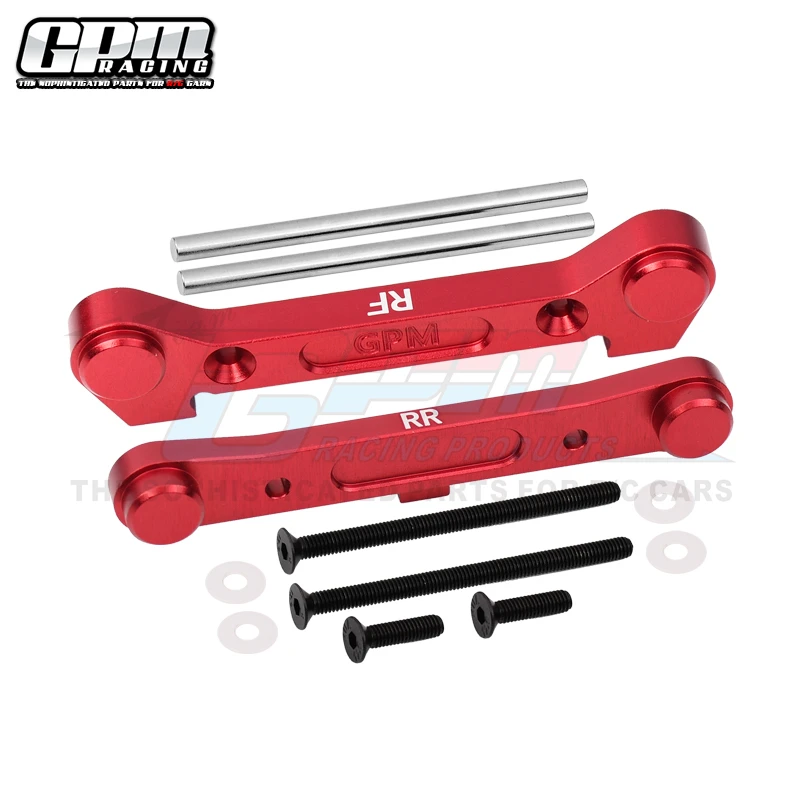 GPM Alu 7075 Support de suspension inférieur arrière pour LOSI 1/10 Lasernut TenMIDDB Pro