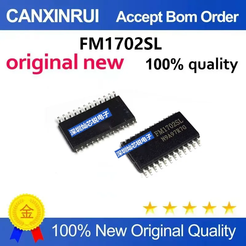 (5-100pieces)Brand new original FM1702SL FM1702 SMD SOP24 wireless RFID contactless card reading chip