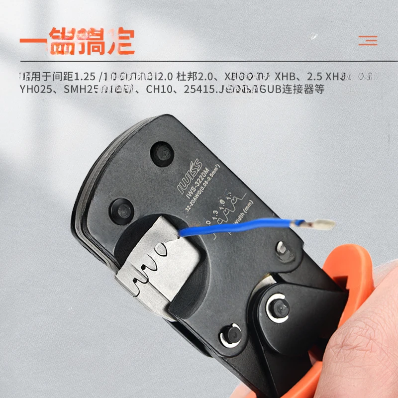 

Crimper Plier / Micro Connector Ratecheting Crimping Tool