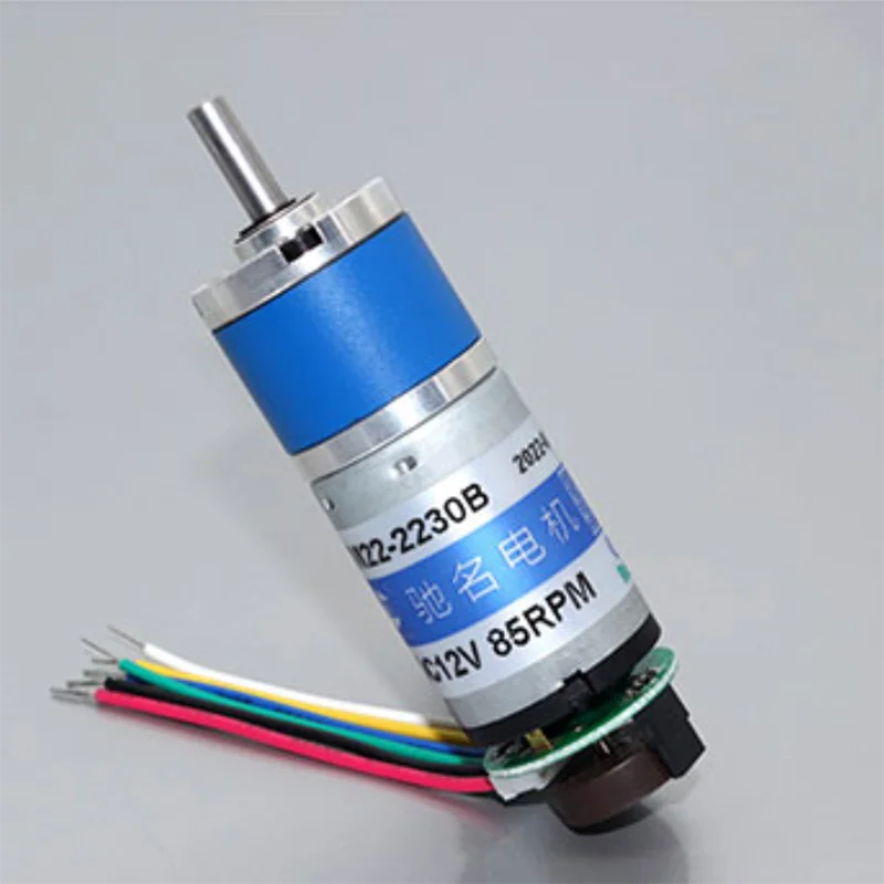 CM22-2230B 12V 24V DC Micro 22mm planetary reducer motor with encoder low to high speed large Torque