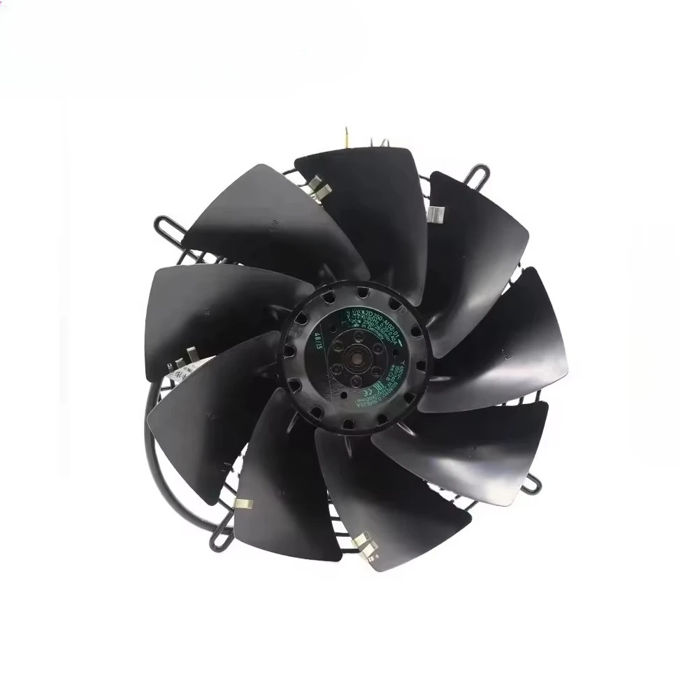 

S2D250-BI02-01 400V AC 100/140W 0.2/0.23A S2D250-BI14-10 IP44 Ball Bearing Outer Rotor Rail Traffic Axial Cooling Fan