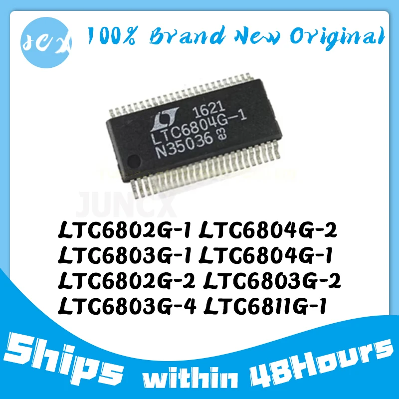 LTC6811G-1 LTC6802G-1 LTC6802G-2 LTC6803G-1 LTC6803G-2 LTC6803G-4 LTC6804G-1 LTC6804G-2  LTC6811G LTC6802G LTC6803G LTC6804G IC