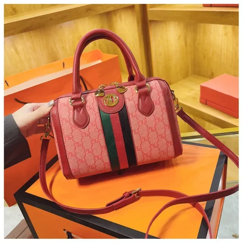 حقيبة كتف كروس بودي متعددة الاستخدامات من بوسطن ، وسادة محمولة باليد ، اتجاه الموضة الشهير على الإنترنت ، متخصصة ، فاخرة ، BG5