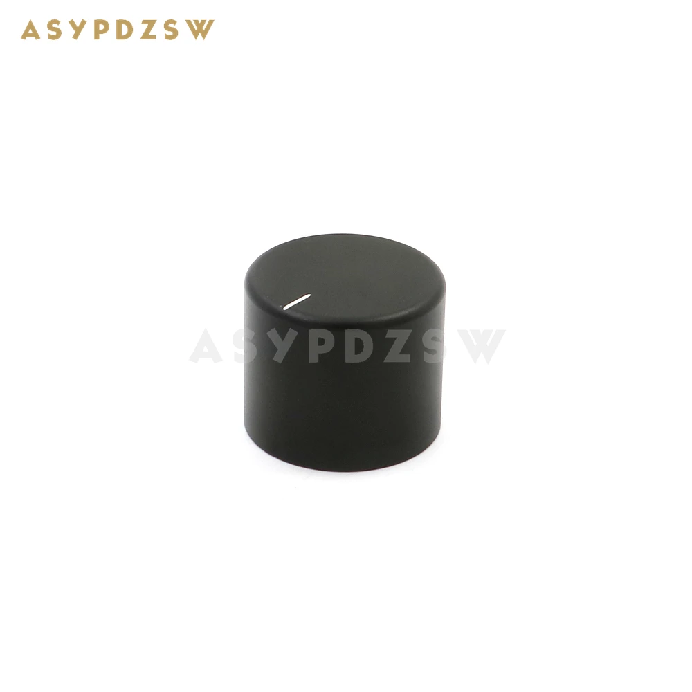 1 PCS 30*25mm Amplifier Volume potentiometer Aluminum knob High gloss Silver/Black/Matte Black (Optional)