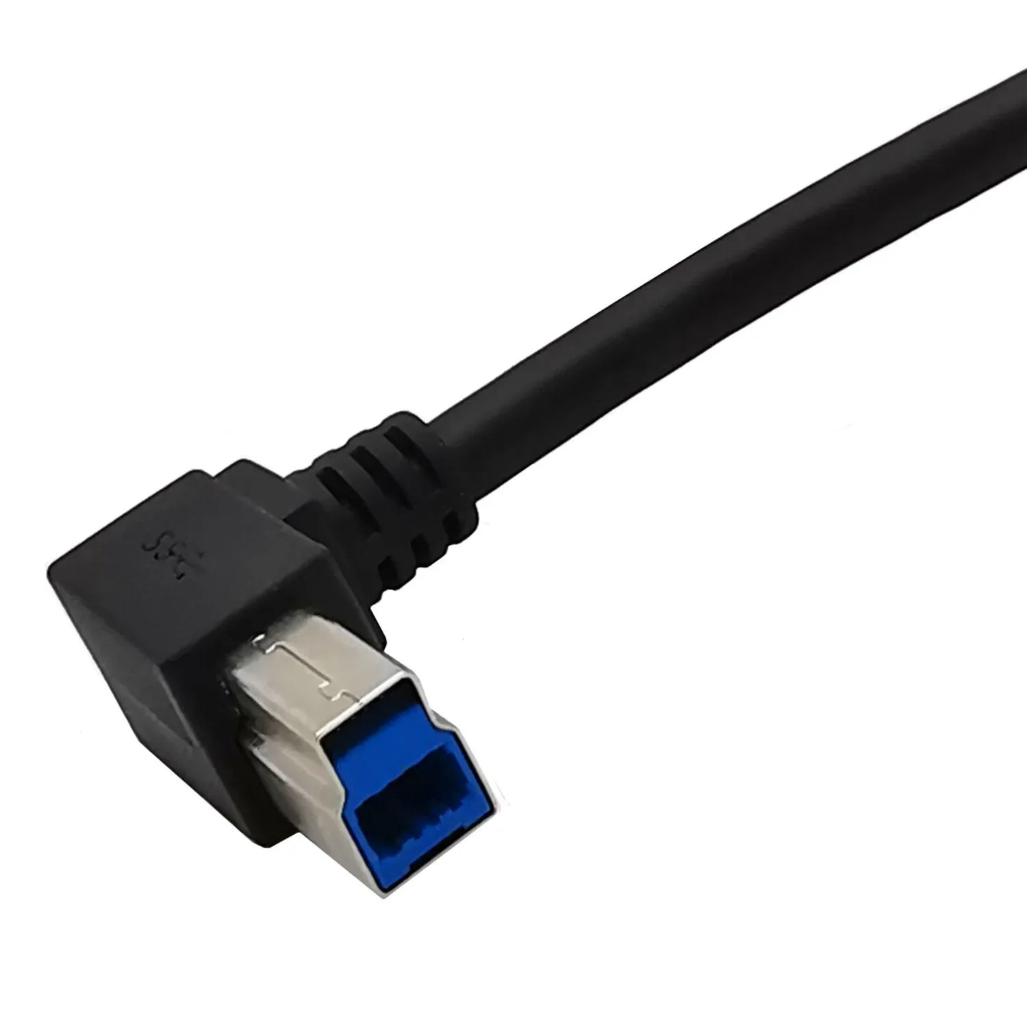USB 3.0 Type-B Male To Female AUX Embedded Panel Installation Printing Waterproof Cable 30cm for Car Truck Motorcycle Dashboard