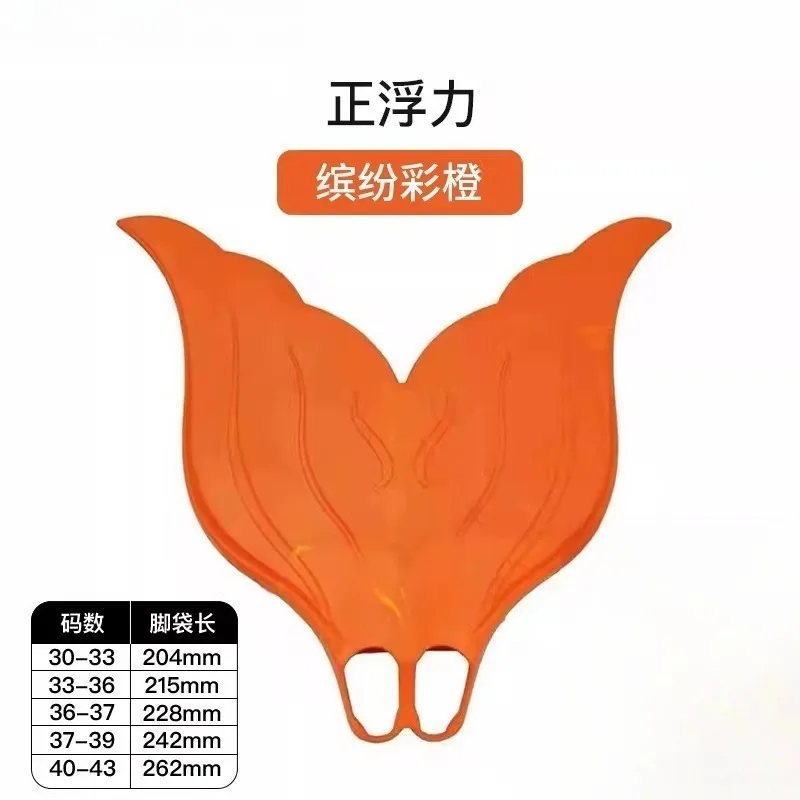 Adult Children Mermaid Monofin Large Soft Rubber Swim Foot Flipper