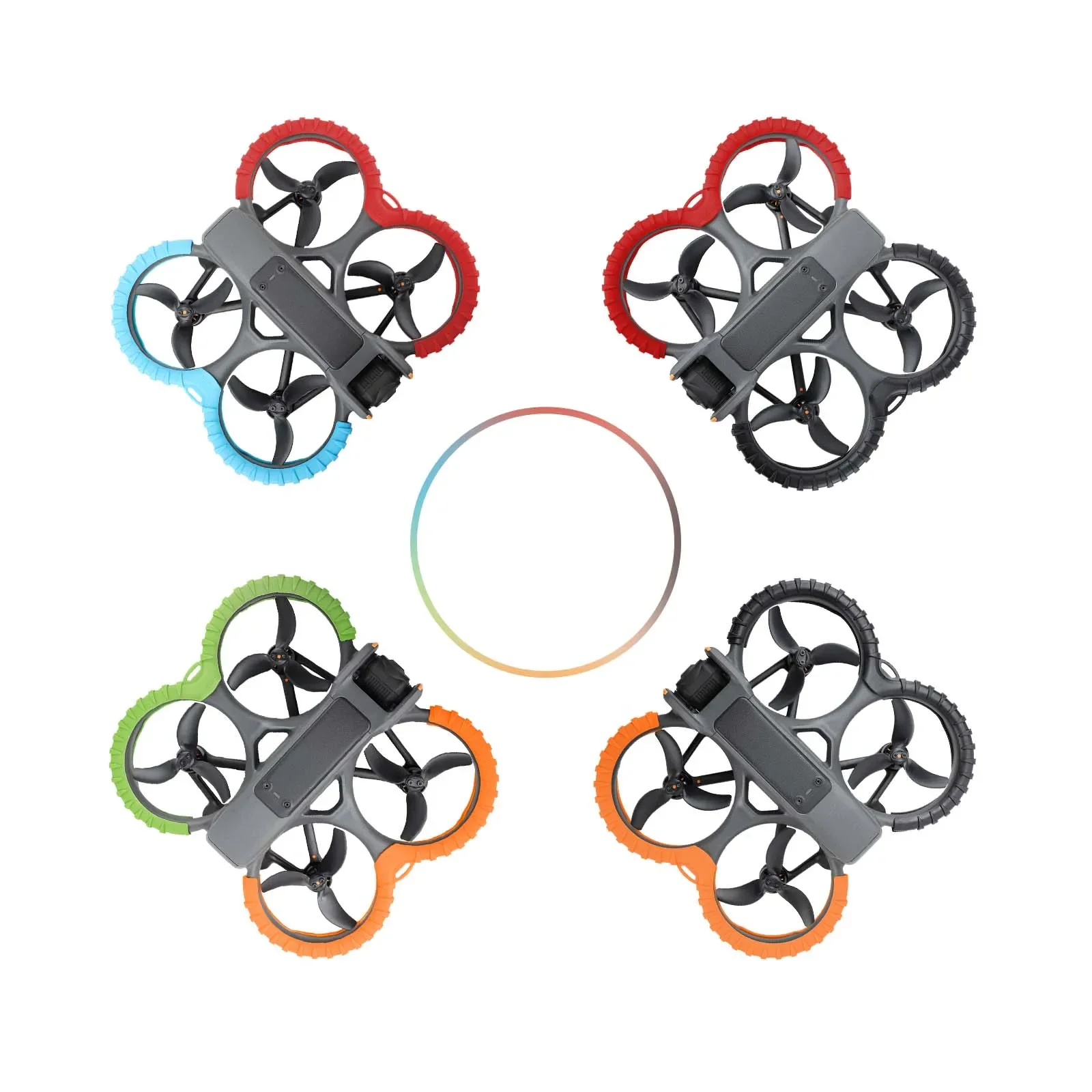 قفص حماية لمروحة Sunnylife لـ DJI Avata ، ذراعان ، حلقة مضادة للتصادم ، واقي حافظة الدعائم ، ملحقات الغطاء