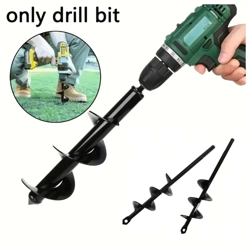 Garden Auger Spiral Drill Bit With 3/8