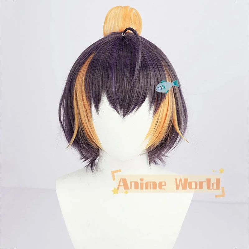 Virtual YouTuber Nijisanji OBSYDIA Petra Gurin Cosplay Wig Halloween Christmas Woman Men Adult Wig