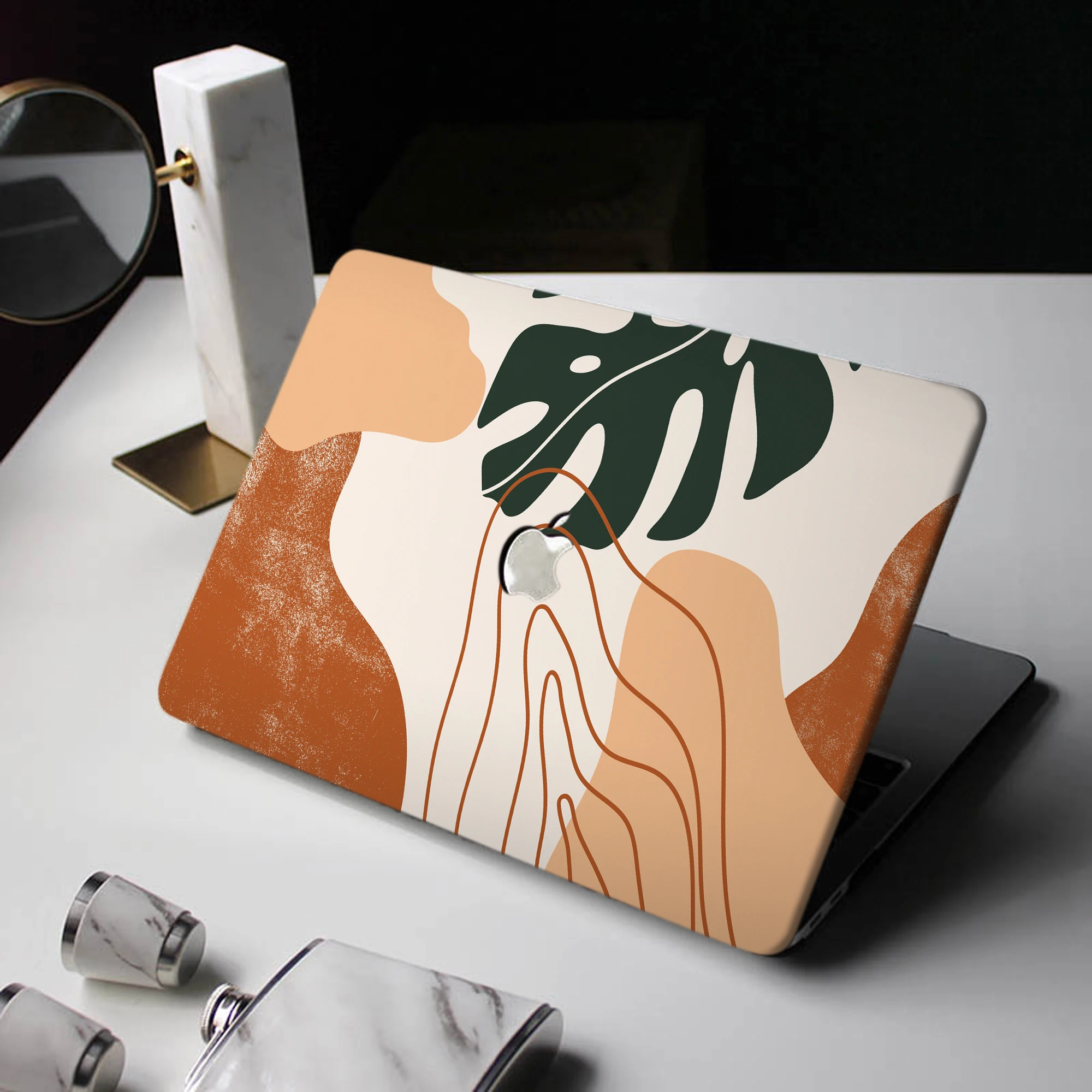 Botanische Print Laptop Fall Für Macbook Air 13 M2 2022 A2681 A2337 A2179 A2338 M1 Chip Pro A2289 Macbook A1466 neueste Version