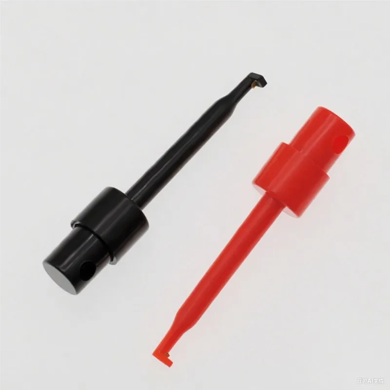 55mm Single Test Hook Clip Probe Round Electronic Testing Hooks for Logic Analyzers Crocodile Clip Electric Connection A1
