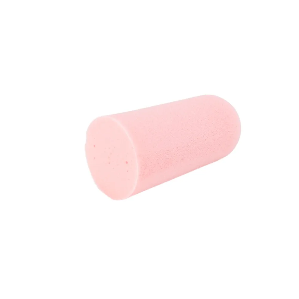 120Pcs Pink Slow Rebound Foam Ear Plugs Slow Rebound Sponge 2.5*1.3cm Pink Sound Insulation Ear Protectors