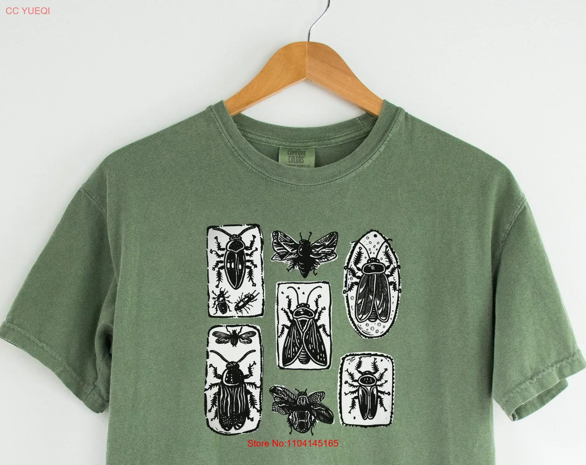 Aesthetic Cockroach T Shirt Fairycore Halloween Ugly Trends Artsy  long or short sleeves