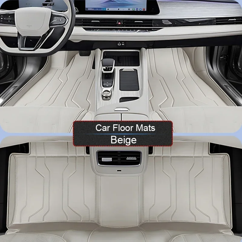 For CHERY ARRIZO 8 2022-2026 Custom Nappa Leather Anti-Slip Car Foot Protect Mat Luxury Waterproof Floor Pad Interior Accessory