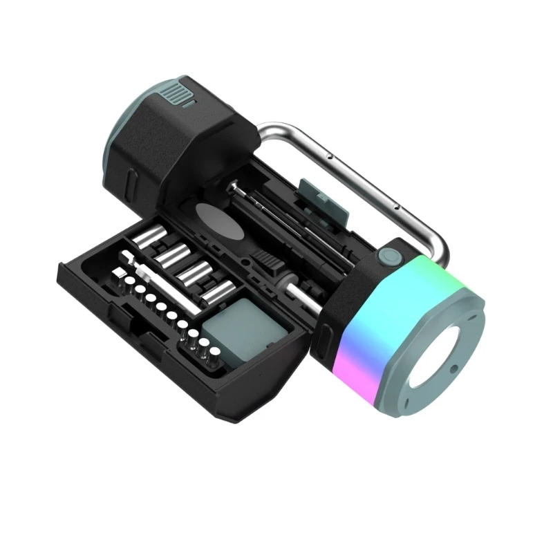 LED Lamp Repair Set with Organized Fixing Gear and Carry Case