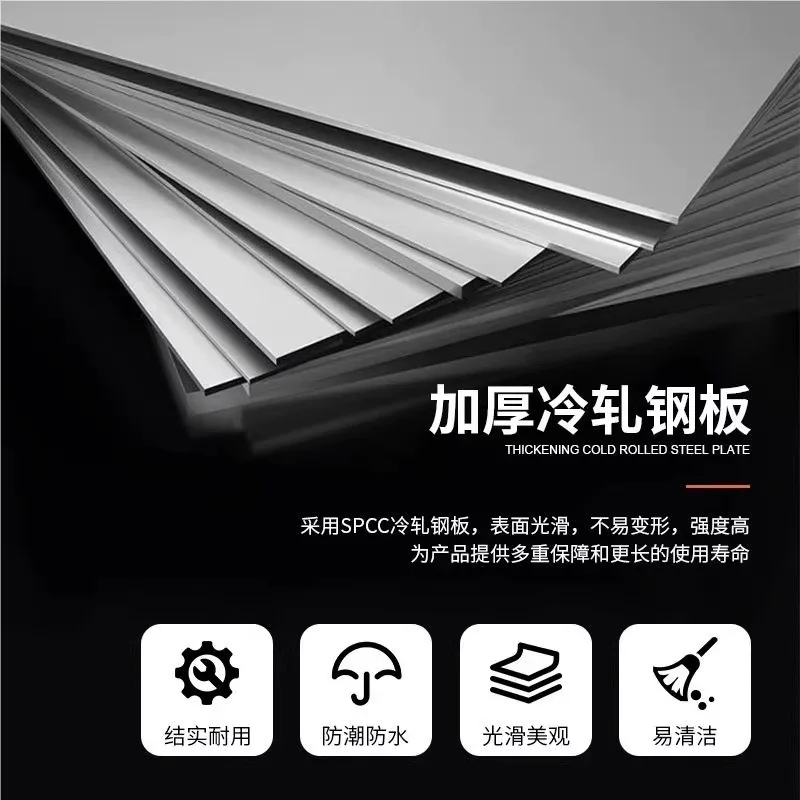 Lockable Steel Staff Locker, Changing Storage Cabinet for Dormitory, Workshop and Canteen Tableware Keeping