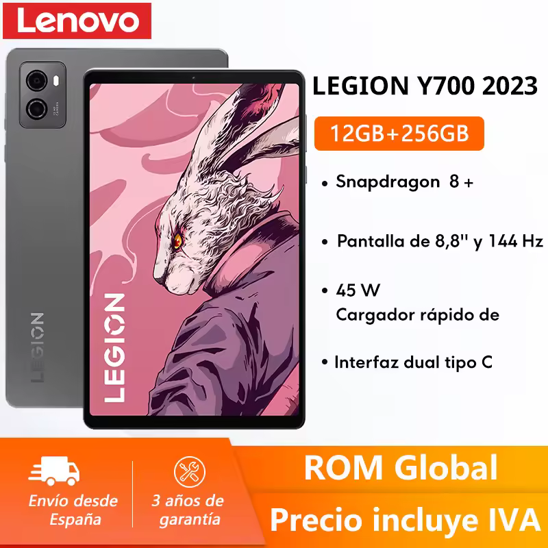 Lenovo LEGION Y700 2023 Tablet 12 GB 256 GB