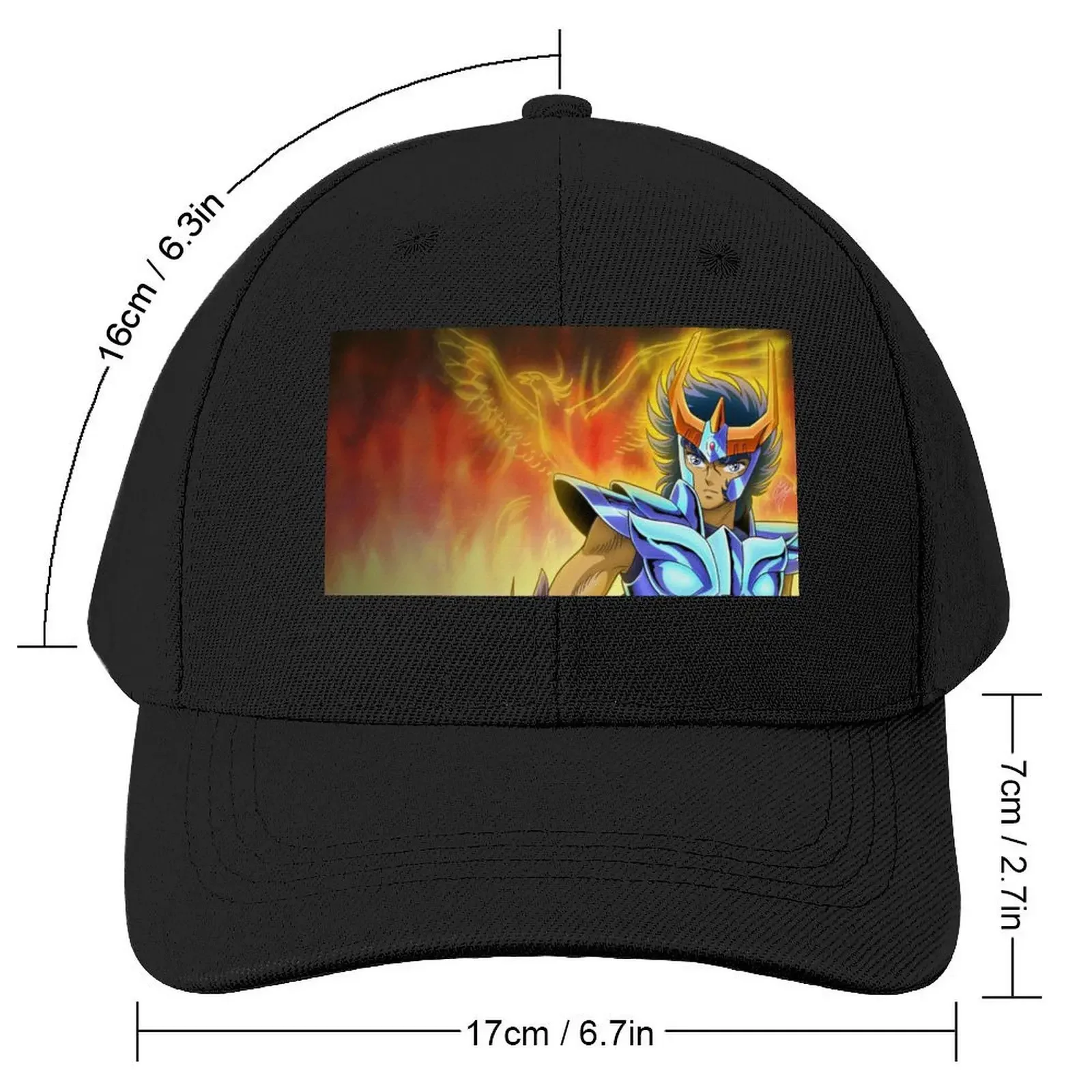 Saint Seiya Knights of the Zodiac Ikki Phoenix Baseball Cap western Hat Military Cap Man Luxury Hat Golf Men Women's