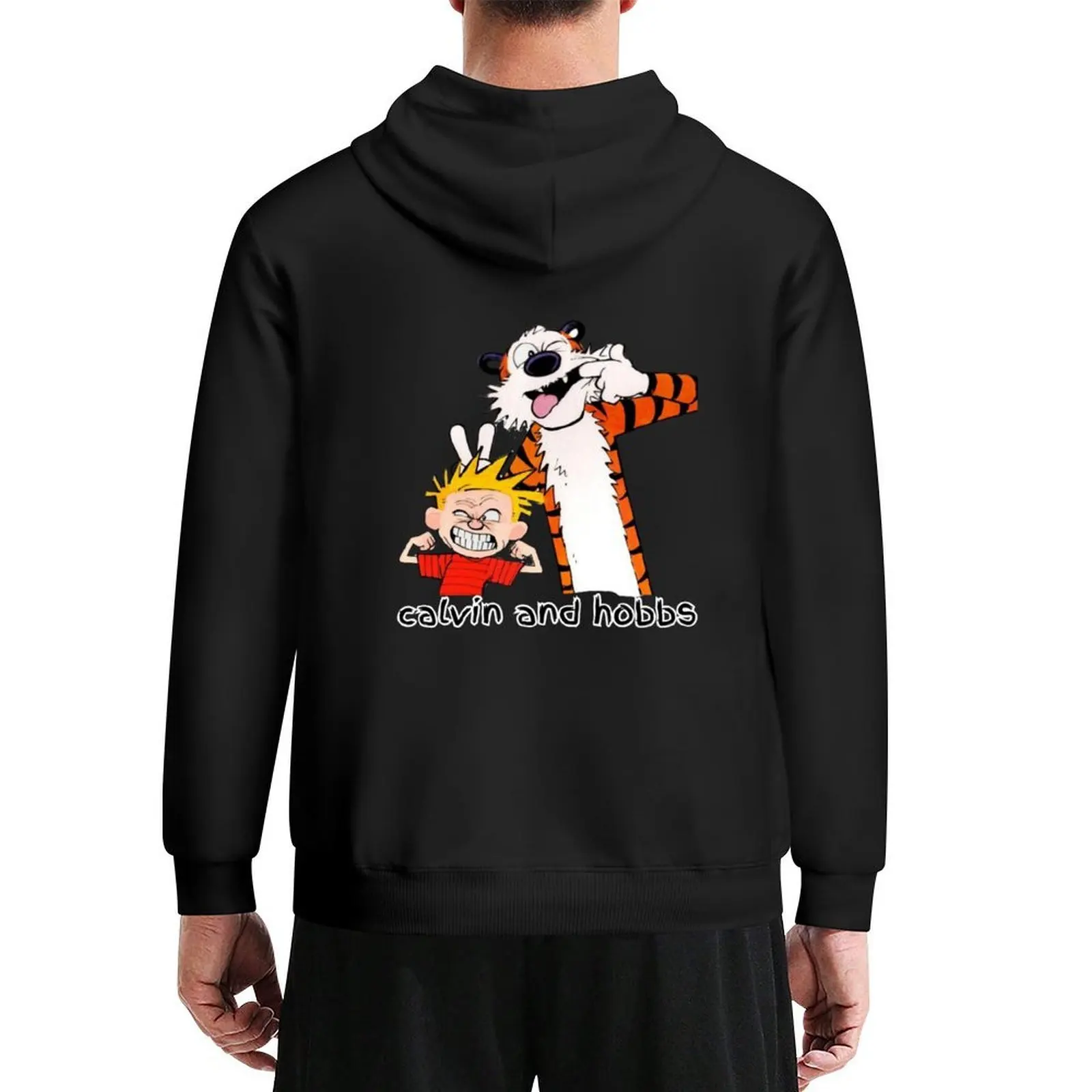 

Calvin And Hobbs Calvin And Hobbs Calvin And Hobbs Hoodie male clothes mens designer clothes men's sweat-shirt set tracksuit