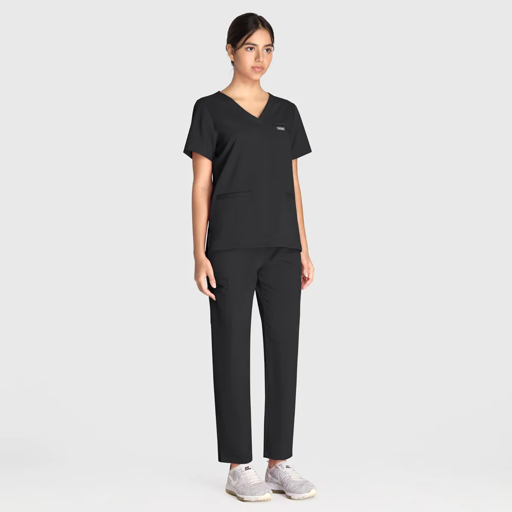 ชุดยูนิฟอร์มแพทย์หญิงคุณภาพสูง ชุดสครับโรงพยาบาล อุปกรณ์เสริมพยาบาล ชุดทำงานคลินิกทันตกรรม สปาเสริมความงาม ชุดทำงานในห้องปฏิบัติการ