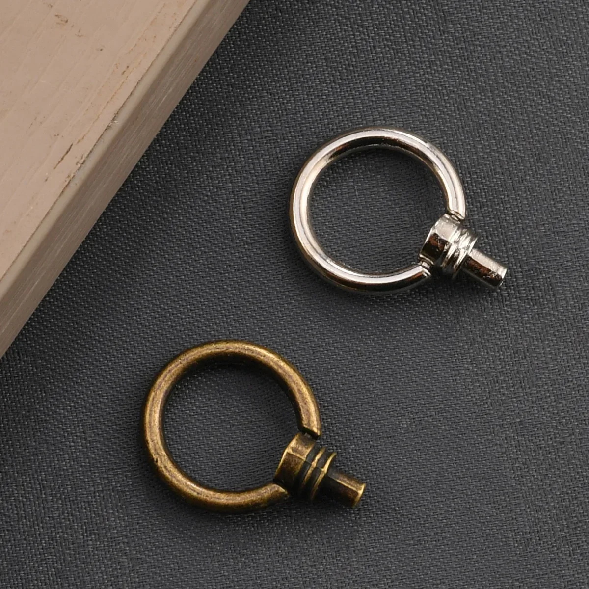 

10 шт., антикварный чехол, упаковочная коробка, маленькое кольцо, ручка ящика, железное кольцо, ретро, железное кольцо из сплава, аксессуары, кольцо, бронза