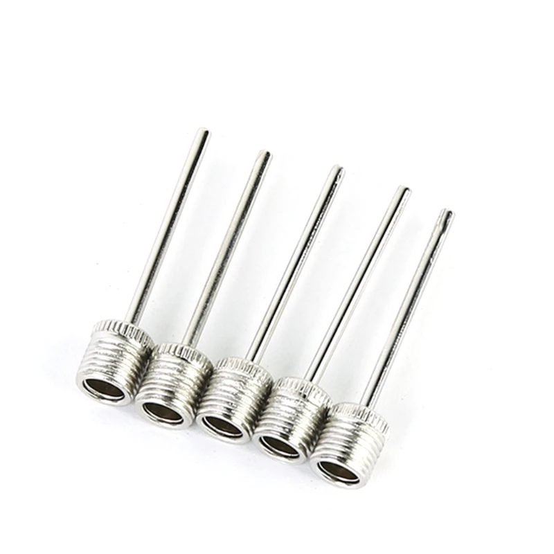 

3/6pcs Stainless Steel Air Pumps Needle Replacement Balls Pumps Pin Air Inflate Pumps Needle Convenient and Reliable