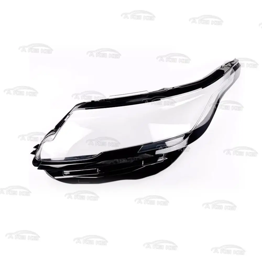 Car Transparent Lampshade Headlamp Cover Fit For Land Rover Range Rover Velar 2017-2024 Replace Original Lampshade