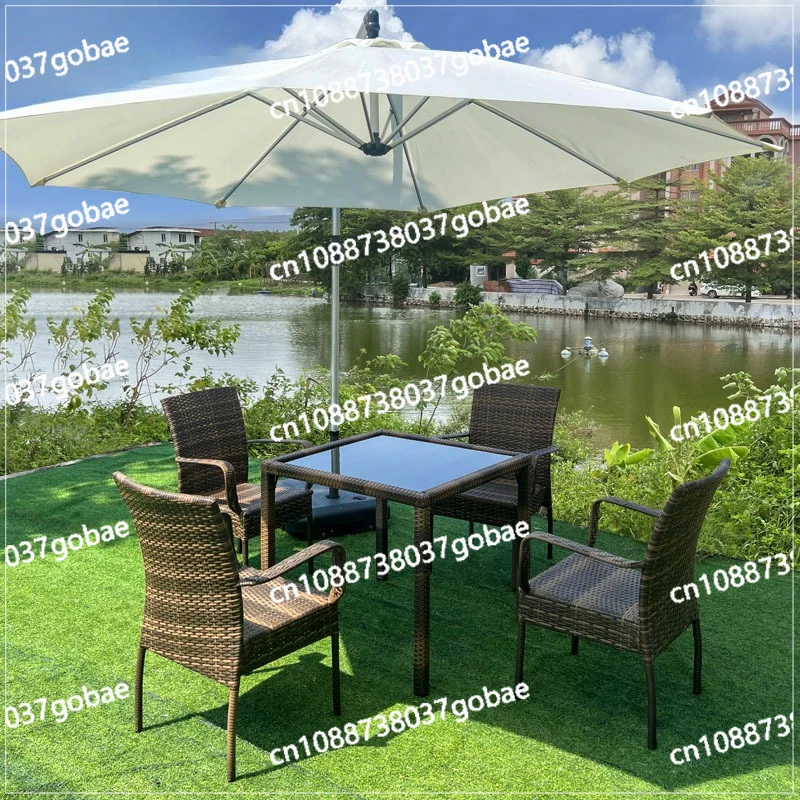 

Уличный водонепроницаемый солнцезащитный кресло из ротанга, мебель для улицы, стул из ротанга во дворе