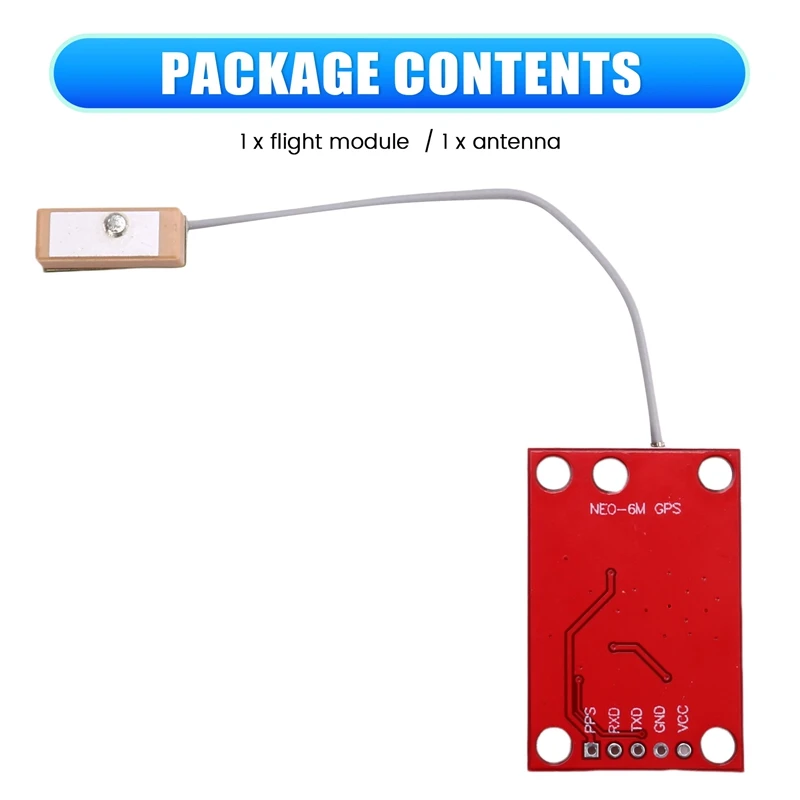 GY-NEO6MV2 وحدة GPS للتحكم في الطيران APM2.5 التحكم في الطيران NEO-6M 7M، متوافقة مع وحدات التحكم في الطيران المختلفة