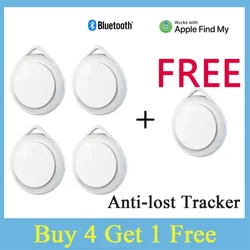 GPS Smart Air Tag Mini Bluetooth Tracker bambino Pet Finder Key Anti-lost Security Alarm Tracker per sistema Apple IOS trova la mia App