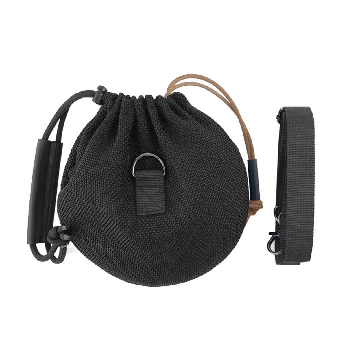 A48U For B&O Beosound A1 2nd Protective Case Bluetooth Speaker Transparent Mesh Portable Bag Hand Crossbody with Straps