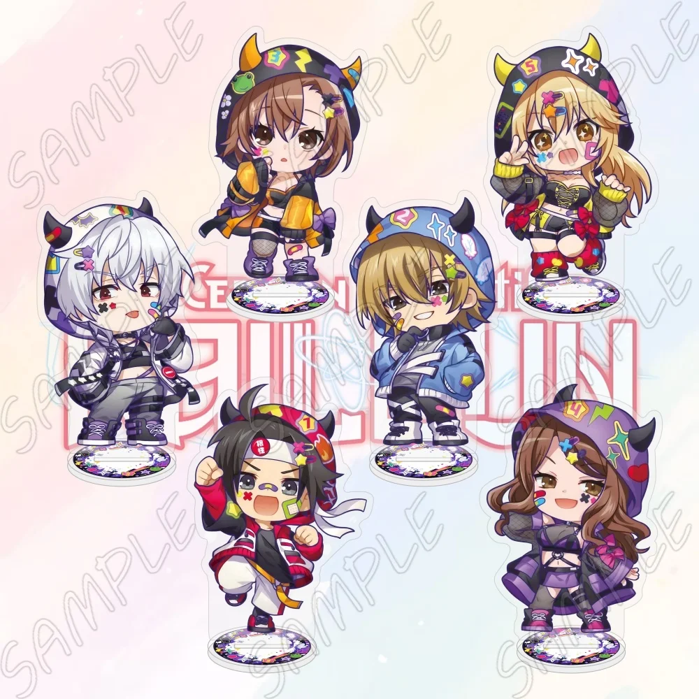 Anime A Certain Scientific Railgun T Acrylic Stand Figure Level 5 Chibi Misaka Mikoto Accelerator Devil Hoodie Model Keychain