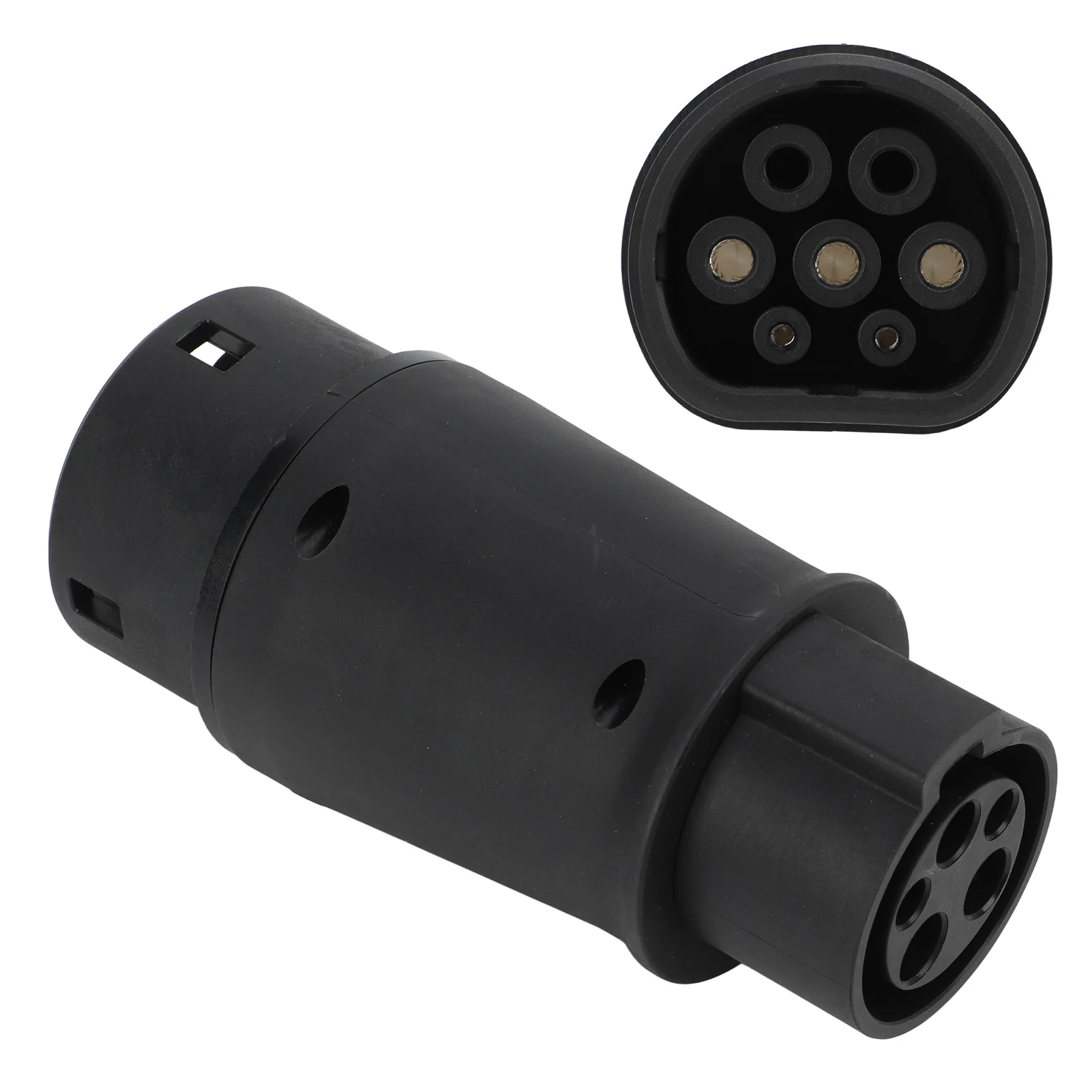 EV Connector Electric Vehicles Charging Adapter Type 1 to Type 2 IP54 Protection 16A/32A 240V Universal