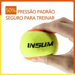 Beach Tennis Ball - ITF Approved, Official Size Low Pressure Tennis Balls, Lightweight, Stage 2 Tennis Ball for Tournament Play