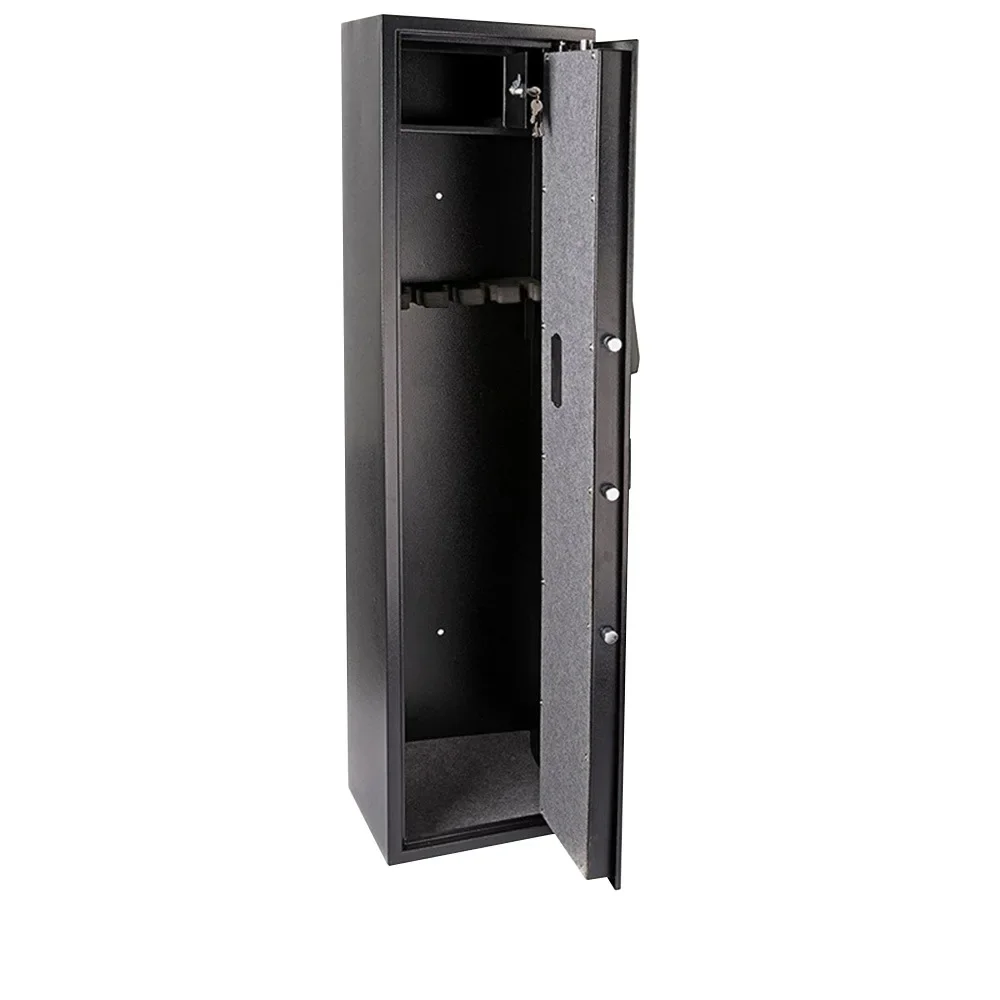 * Single door mechanical password fingerprint lock smart safe fire protection