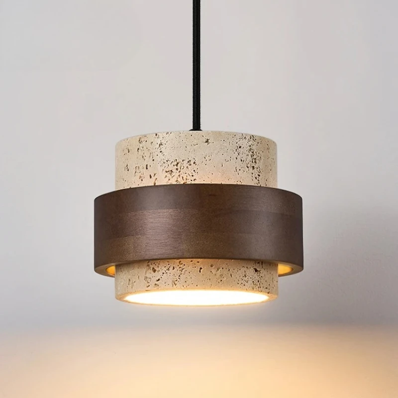 

Italian Designer Pendant Lights Originality Stone Material LED Chandelier Parlor Bedroom Bar Counter Cafe Home Decor Lighting