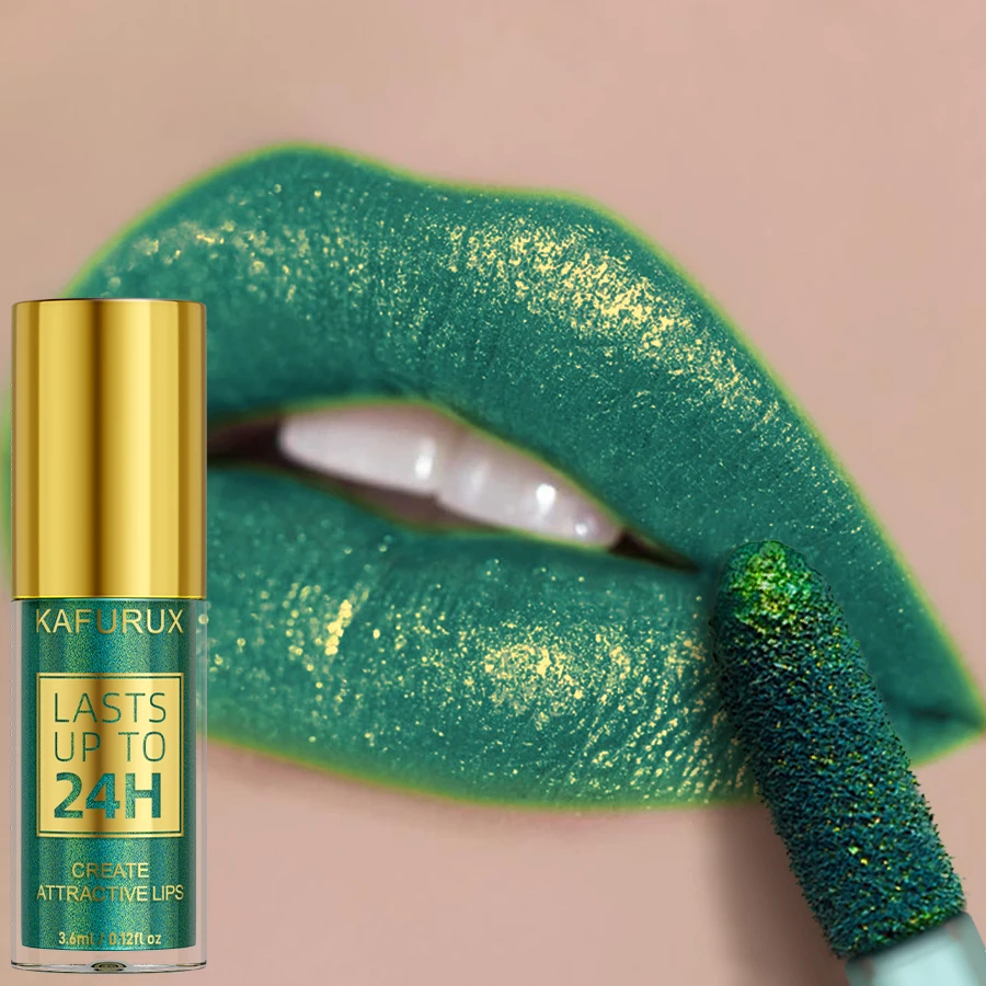 1개 메탈릭 글리터 립글로스 고발색 매트 쉬머 립글레이즈 립틴트 펄 립스 한국 메이크업 선물 리퀴드 립스틱