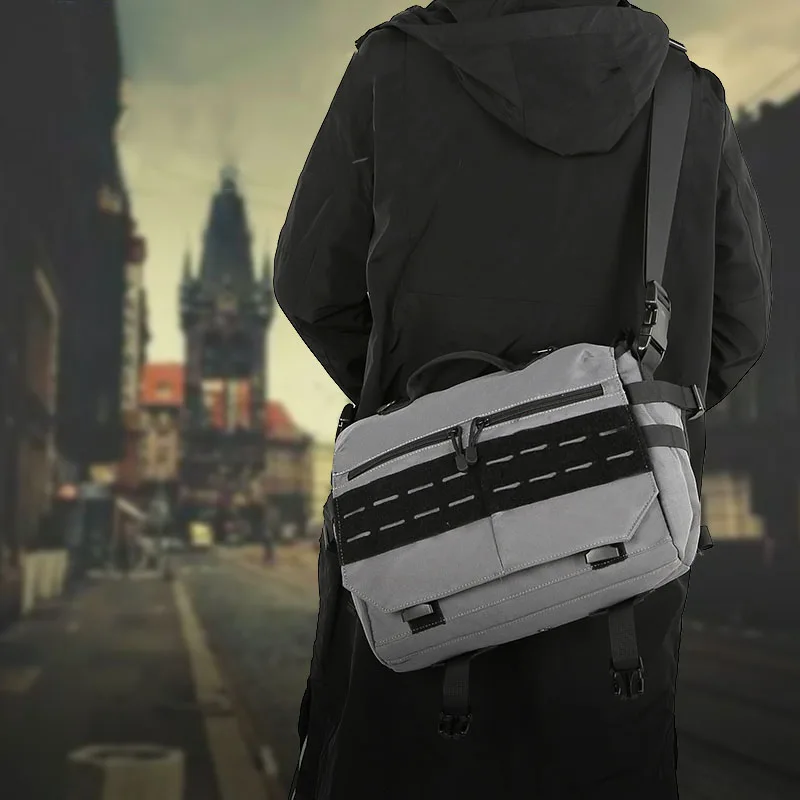 15.6inch Laptop Bag Tactical Messenger Bags Computer Backpack Belt Shouder Camping Outdoor Sport Travel Fanny Pack Crossbody bag