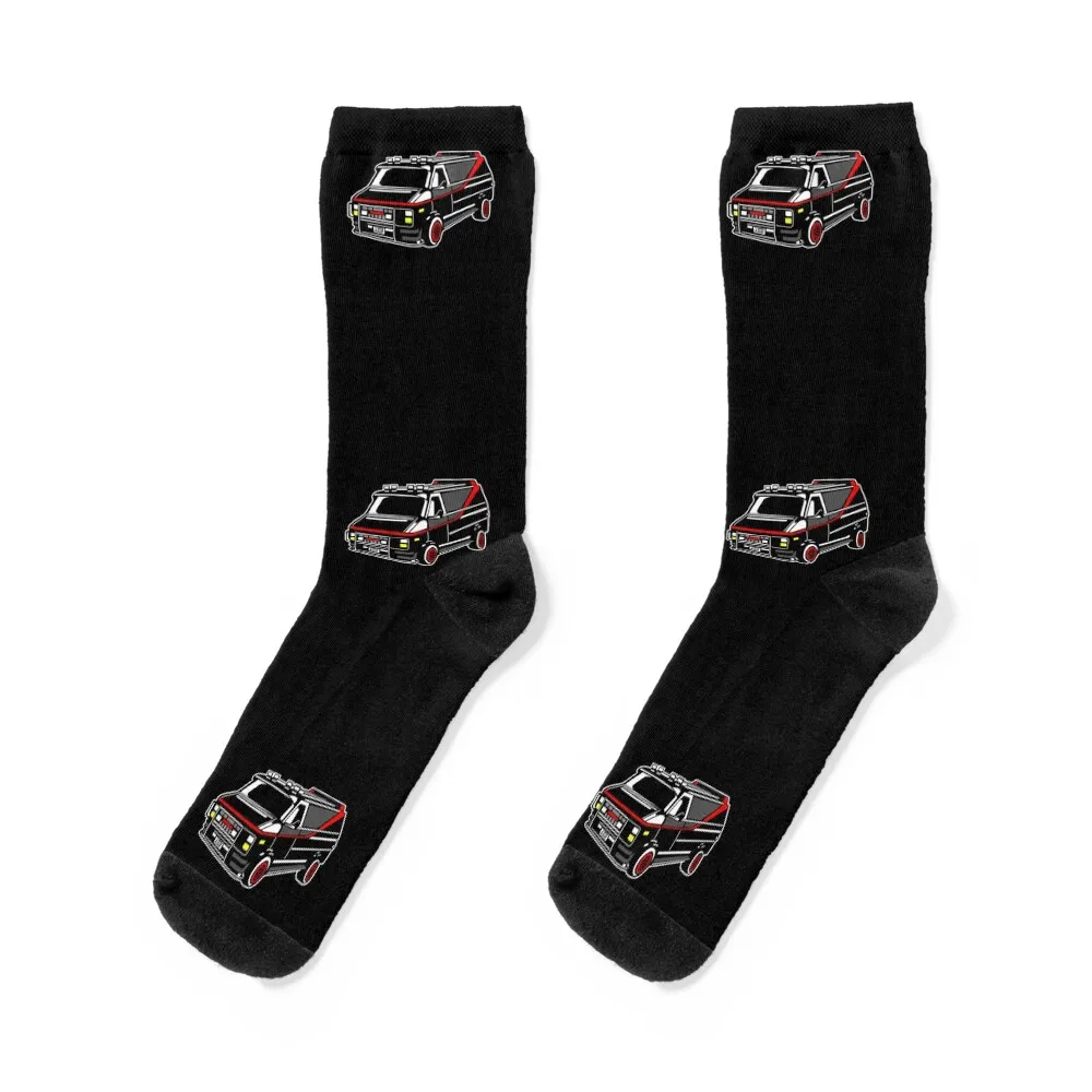 

THE A-TEAM Socks cartoon valentine gift ideas soccer anti-slip winter Men's Socks Women's