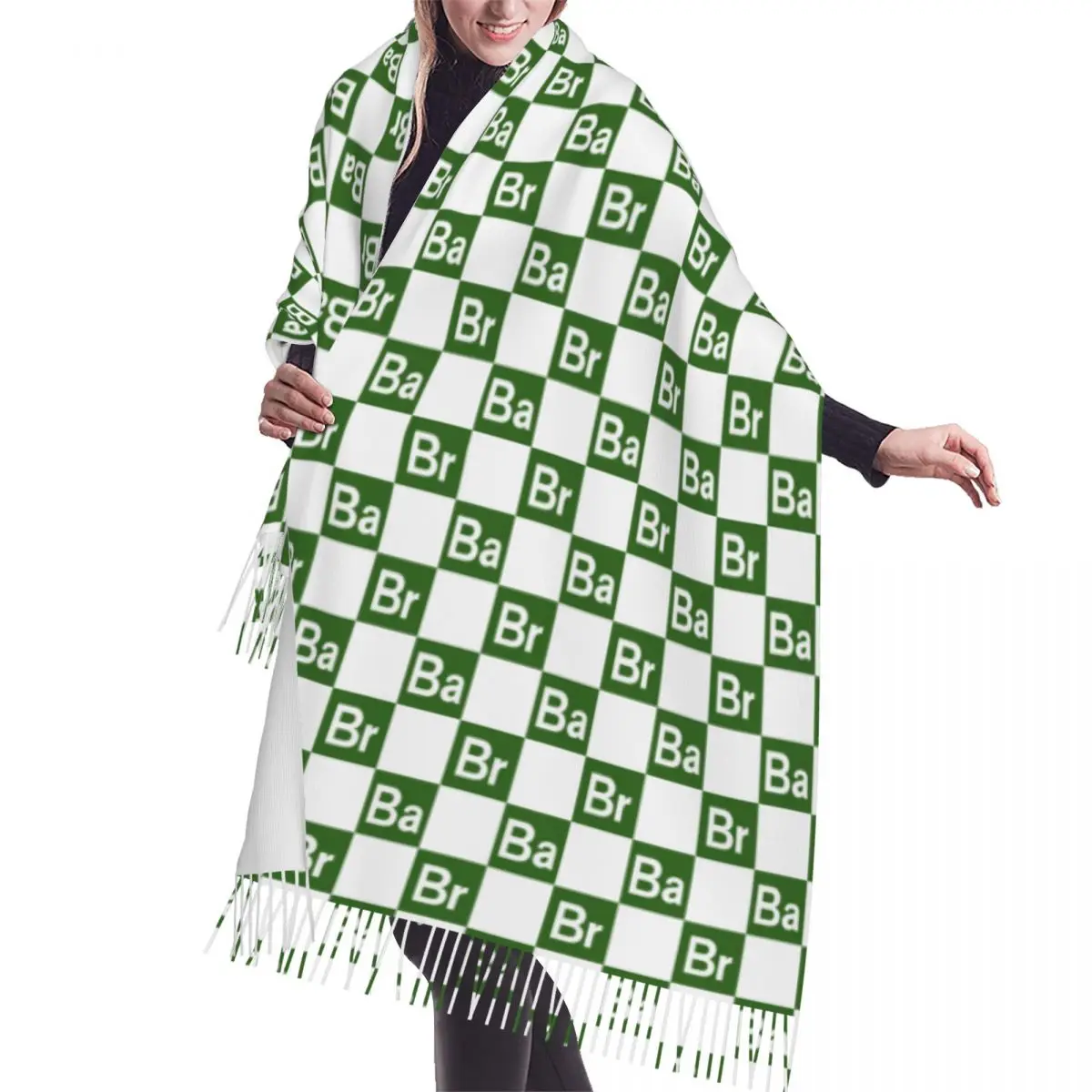 

Custom Print Breaking Bad Scarf Men Women Winter Warm Fashion Versatile Gift Female Scarves Walter White Shawls Wraps