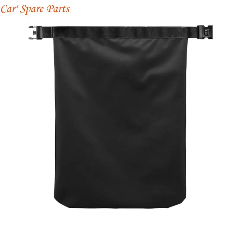 Y4UA Motorcycle Helmets Carriers Bag Reinforced Oxford Fabric Construction Pocket Large Space Secure Locking Mechanism