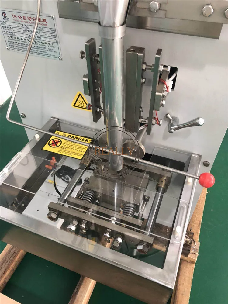 Máquina automática de embalaje de Material de partículas de grano, sellado de aperitivos, alimentos, semillas y partículas de grano, 4 lados, compatible con personalización