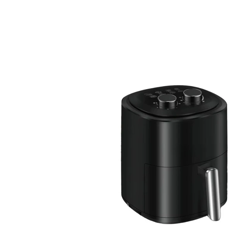 

1200 watt household electric fryer multifunctional mechanical fried chicken and chips square plastic design