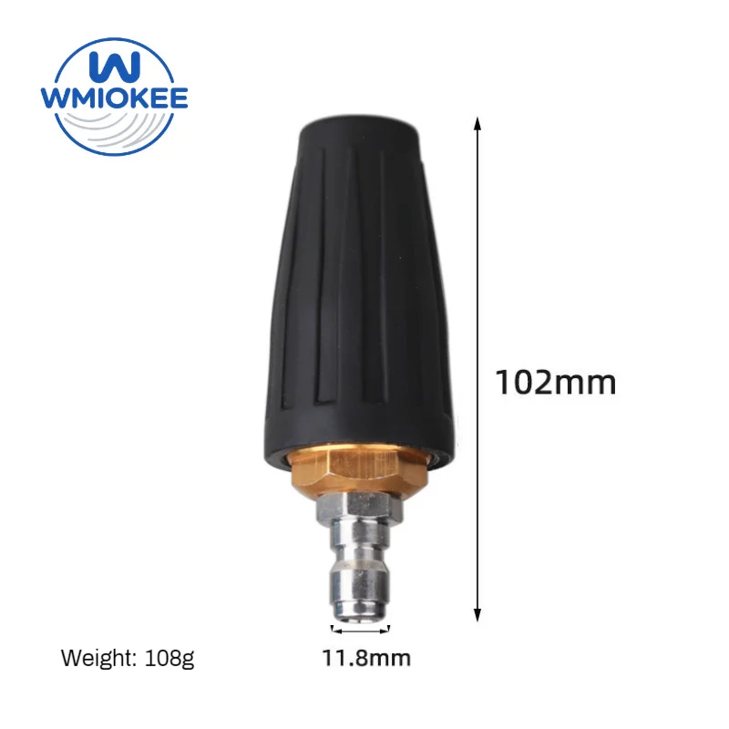 High Pressure Washer Turbo Nozzle 360° Rotating with 1/4