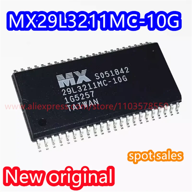 

（10PCS） 100% New original MX29L3211MC-10G 29L3211 SMT SOP-44 memory chip MX29L3211MC