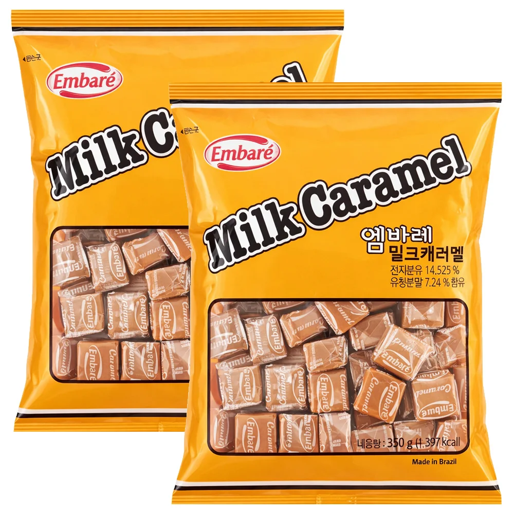 [Están deliciosos] Embaré Milk Caramel 350Gx2 Piezas