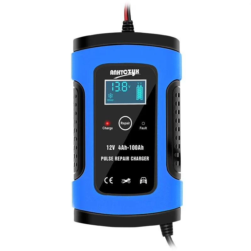 Popular Multifunctional  E-Fast Universal Motorcycle Car Fast Lead-acid Storage Charger Smart Battery Charger